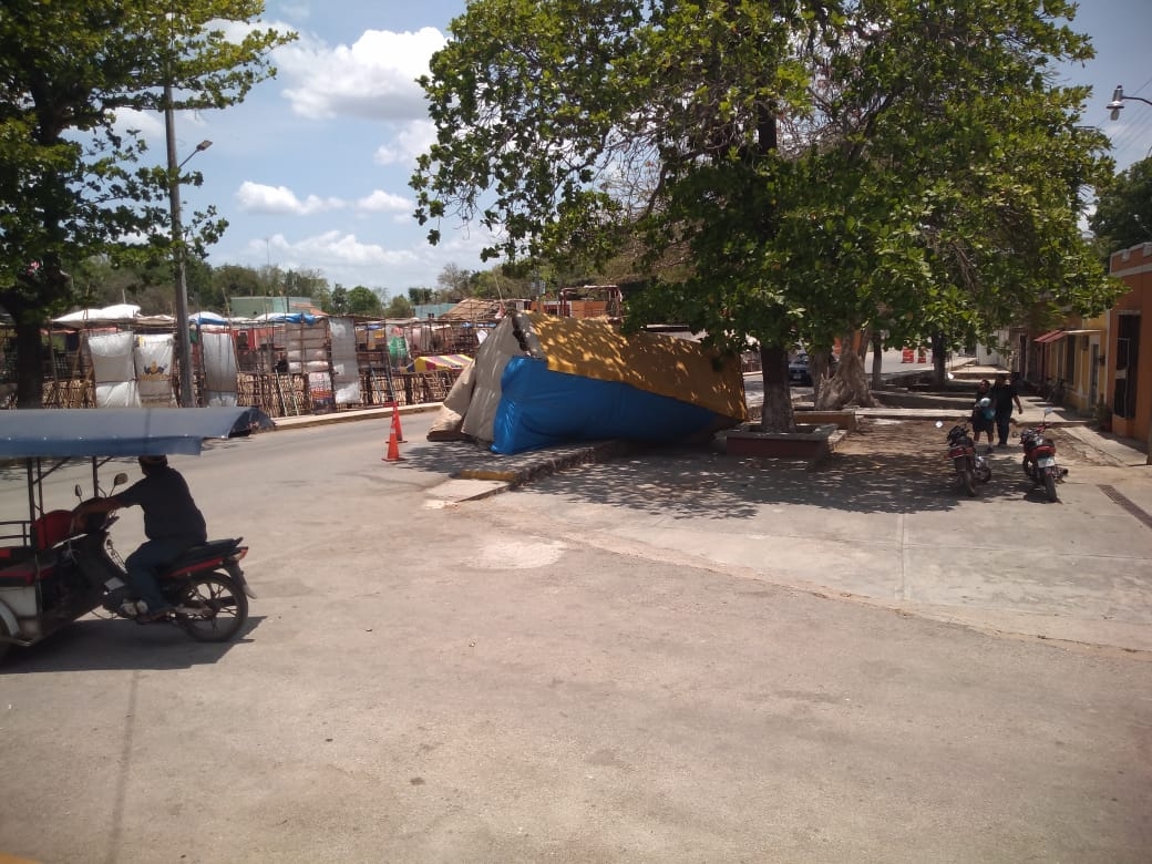 El puesto se instaló como parte de los festejos de San Isidro Labrador