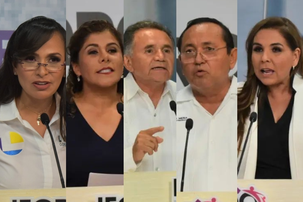 Los candidatos se limitaron a dar escueta información sobre lo que planearían hacer en el tema de la inseguridad en Quintana Roo