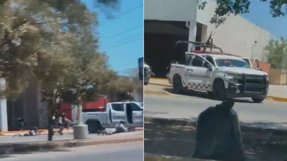 Los elementos de la Guardia Nacional realizaban recorridos de vigilancia en la ciudad sinaloense cuando fueron atacados