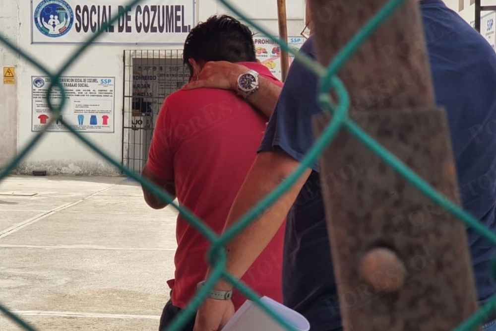 Trasladan a Joel 'N' a la cárcel de Cozumel por intento de feminicidio