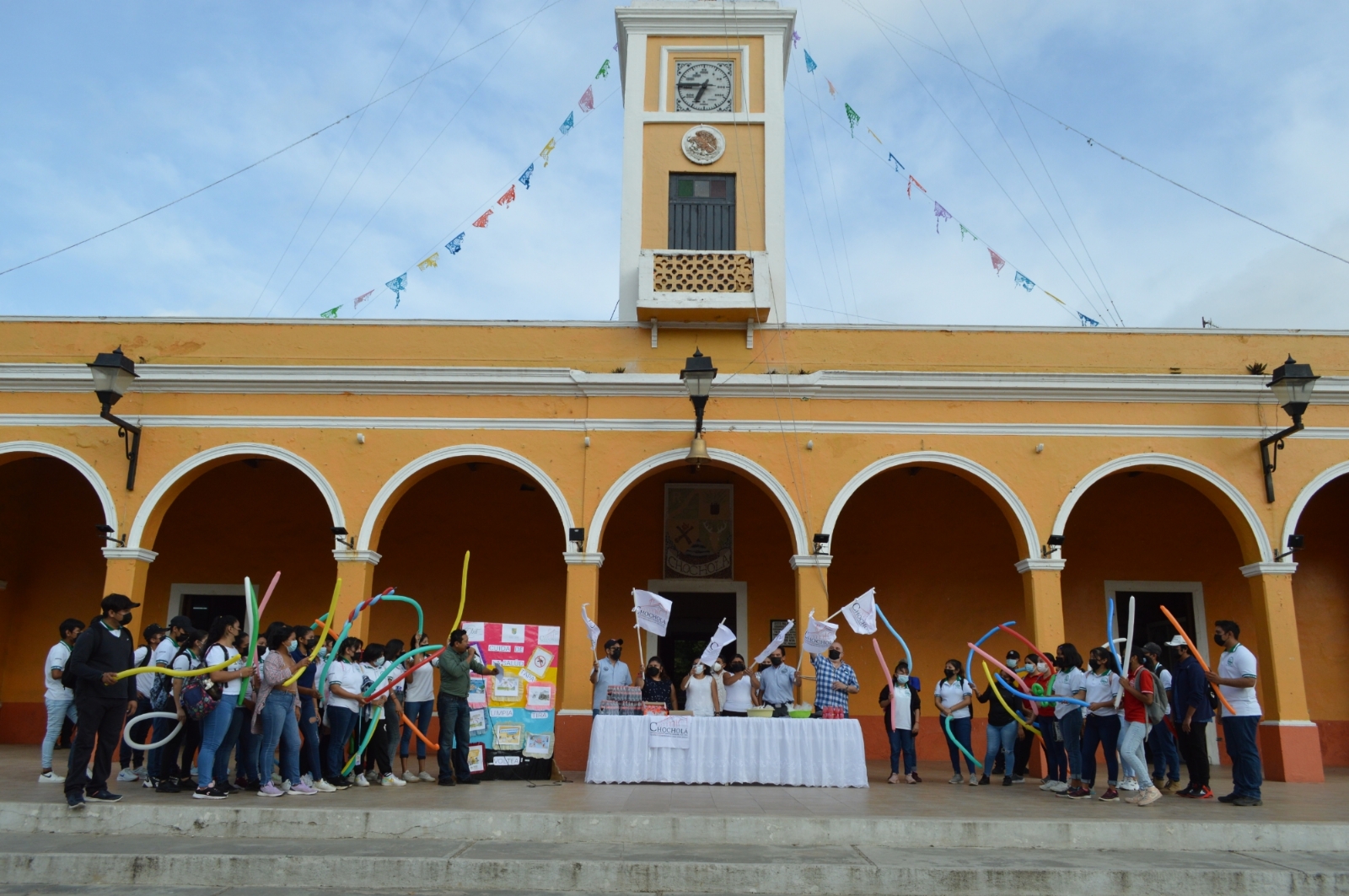 Ayuntamiento de Chocholá comienza campaña de fumigación y descacharrización