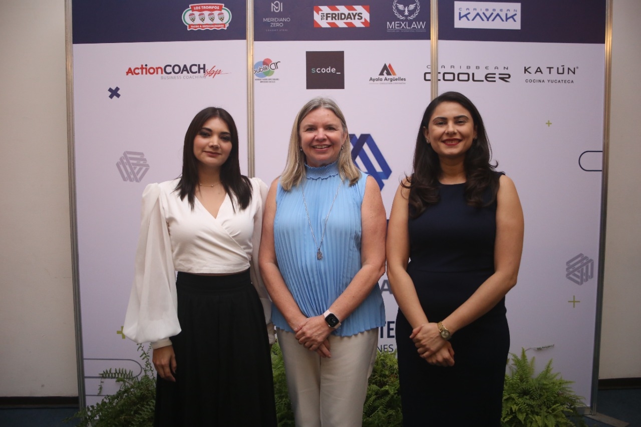 Rocío Aguiar, Beatriz Gómory Correa y Gabriela Alzino Moreno serán quienes encabecen la Coparmex Mérida