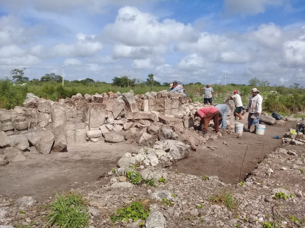 Así es Xiol, la ciudad maya encontrada en Kanasín, Yucatán, por error