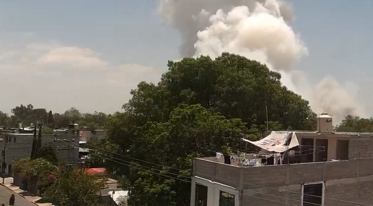 Se registra explosión de polvorín en Zumpango, Estado de México: VIDEO