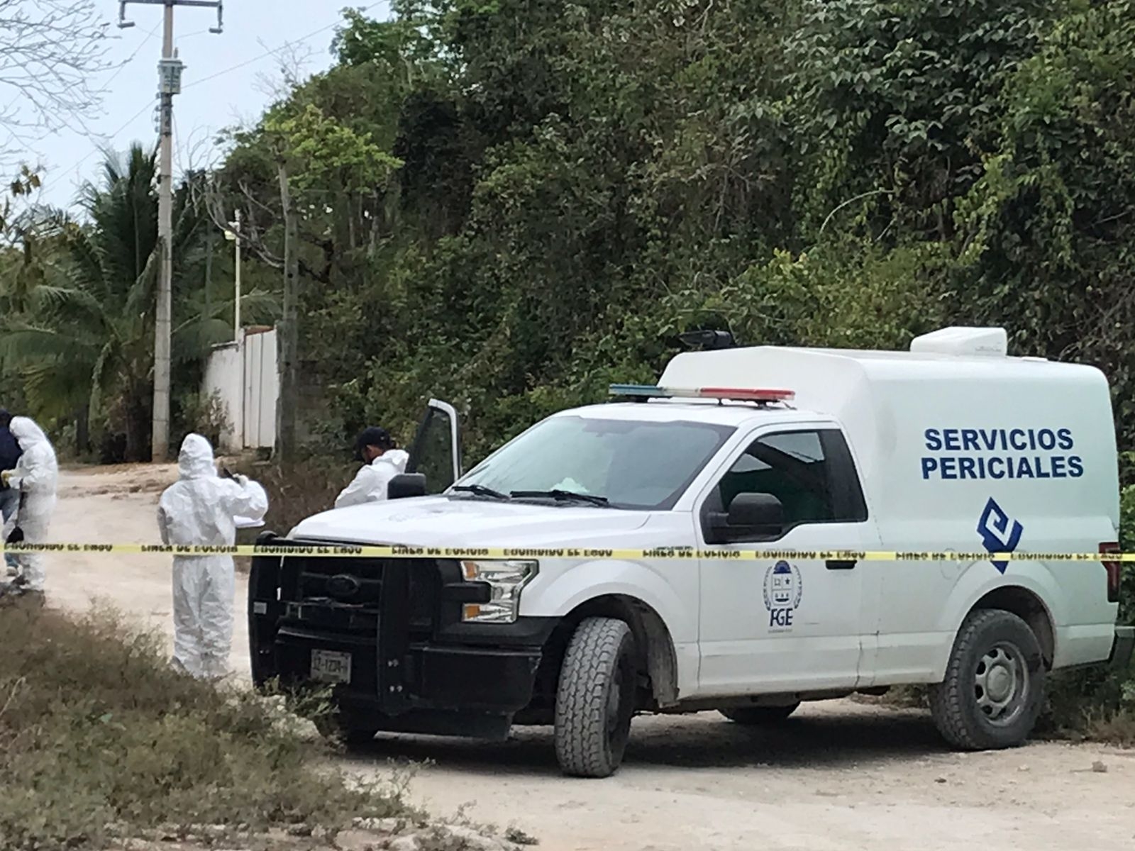 Restos humanos fueron encontrados dentro de bolsas en la localidad de Bonfil en Cancún