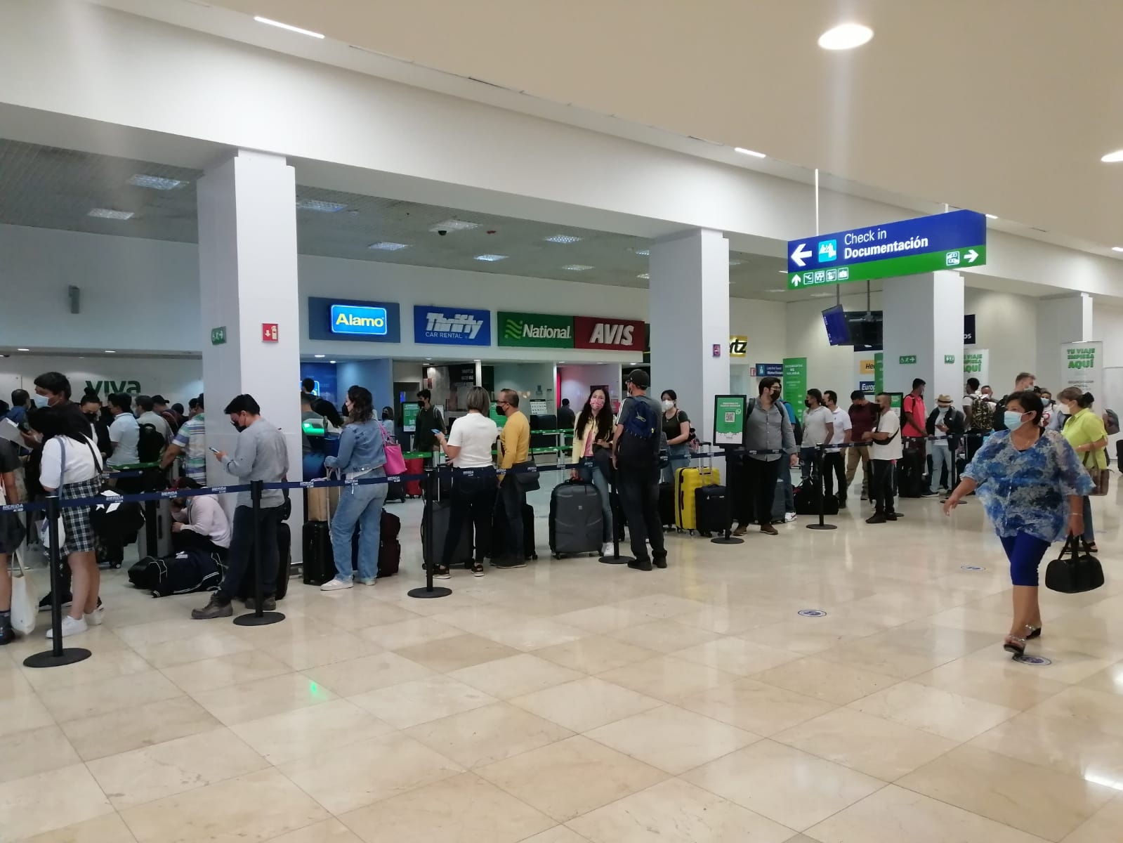 Las conexiones más recurrentes del aeropuerto de Mérida son a la ciudad de CDMX, Monterrey y Guadalajara