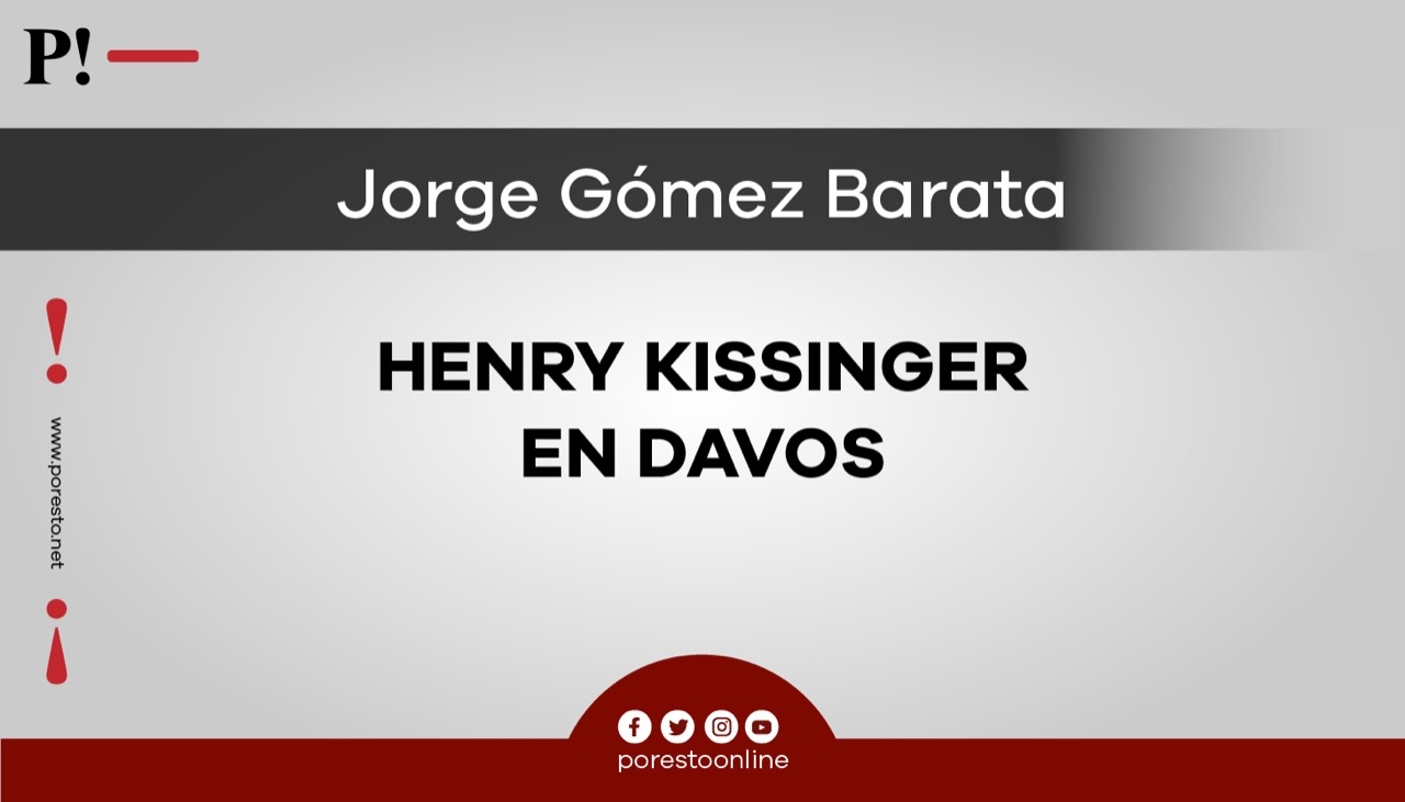 Henry Kissinger en Davos