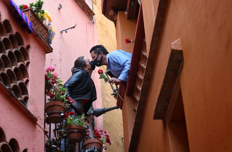 El 'balcón de Ana' en el Callejón del Beso fue cerrado al público este fin de semana
