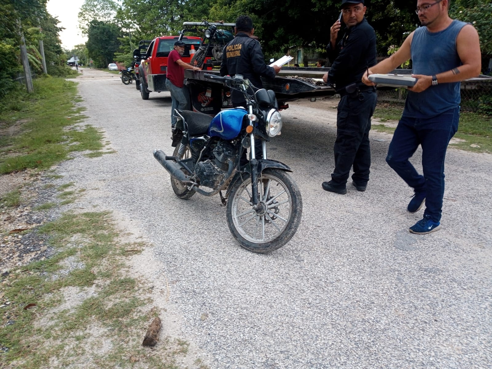 Policía de Escárcega recupera dos motos robadas tras denuncia ciudadana