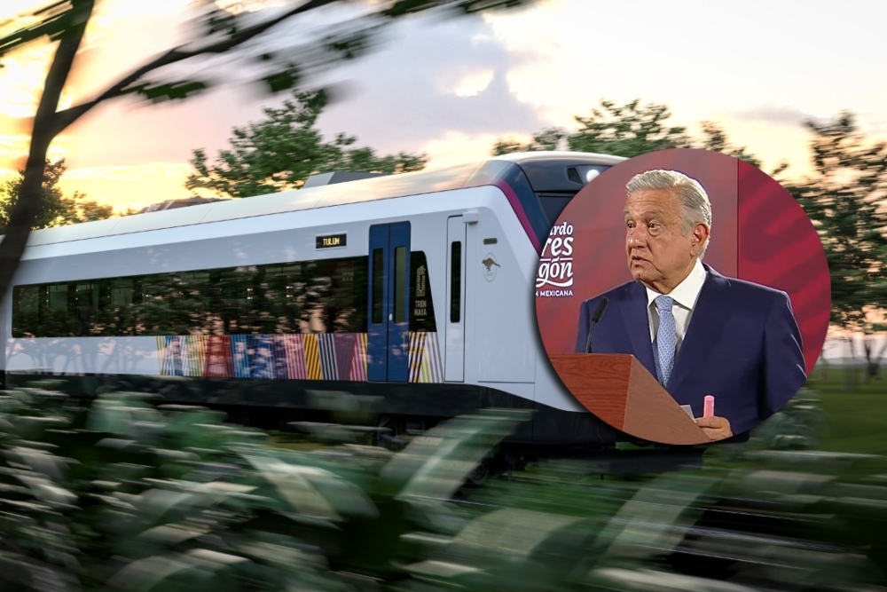 El presidente mencionó que en 2023 será inaugurado en tiempo y forma el Tren Maya