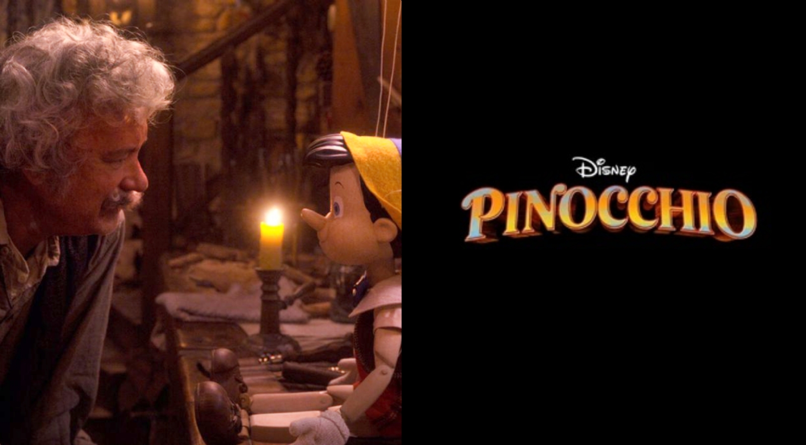 Disney estrena el avance de su próximo live-action, Pinocho, con Tom Hanks