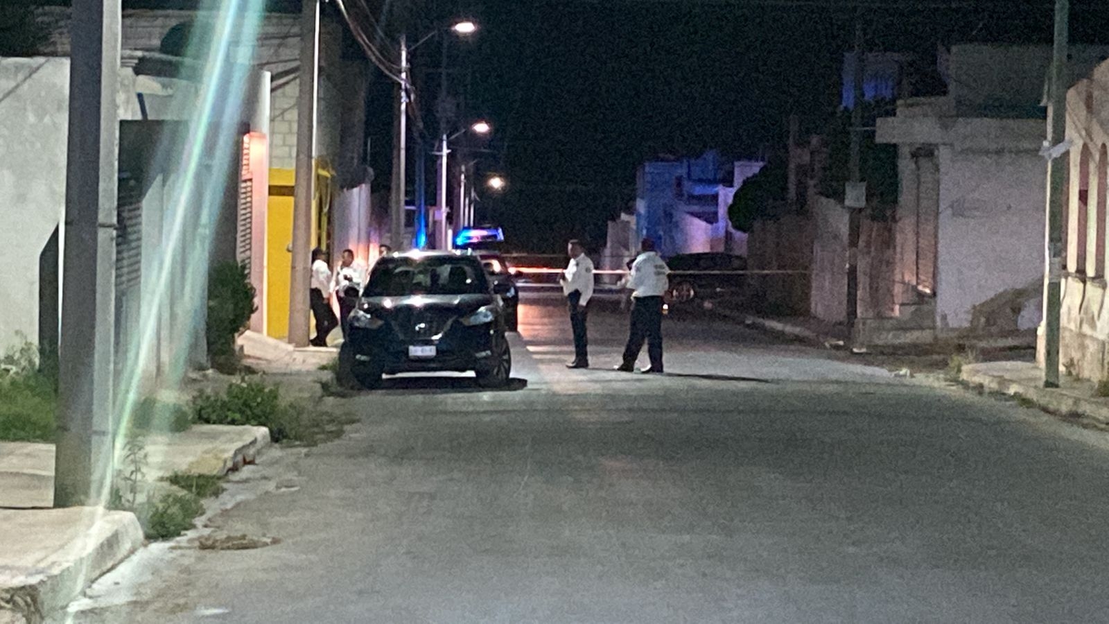 El lugar fue acordonado por elementos de la Policía de Campeche y hasta el momento se desconoce el móvil