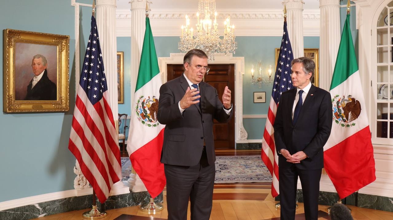 Antony Blinken, secretario de EU, da positivo a COVID-19; se reunió con Marcelo Ebrard