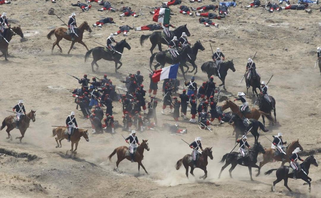 Durante la Batalla de Puebla, México luchó contra el ejército de Francia para evitar que tomaran al país