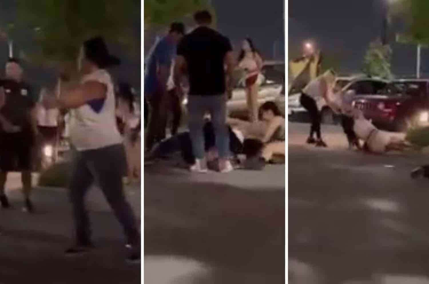 Captan pelea campal de mujeres en Santa Catarina, Nuevo León; video se viraliza