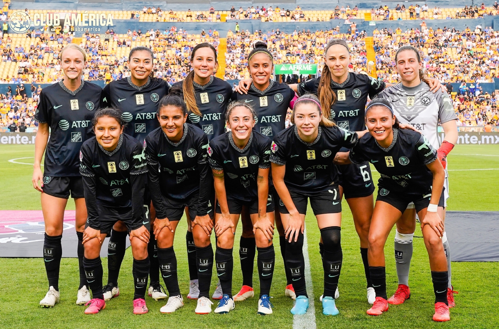 El Club América femenil enfrenta a Club Pachuca en los cuartos de final de la Liga MX Femenil