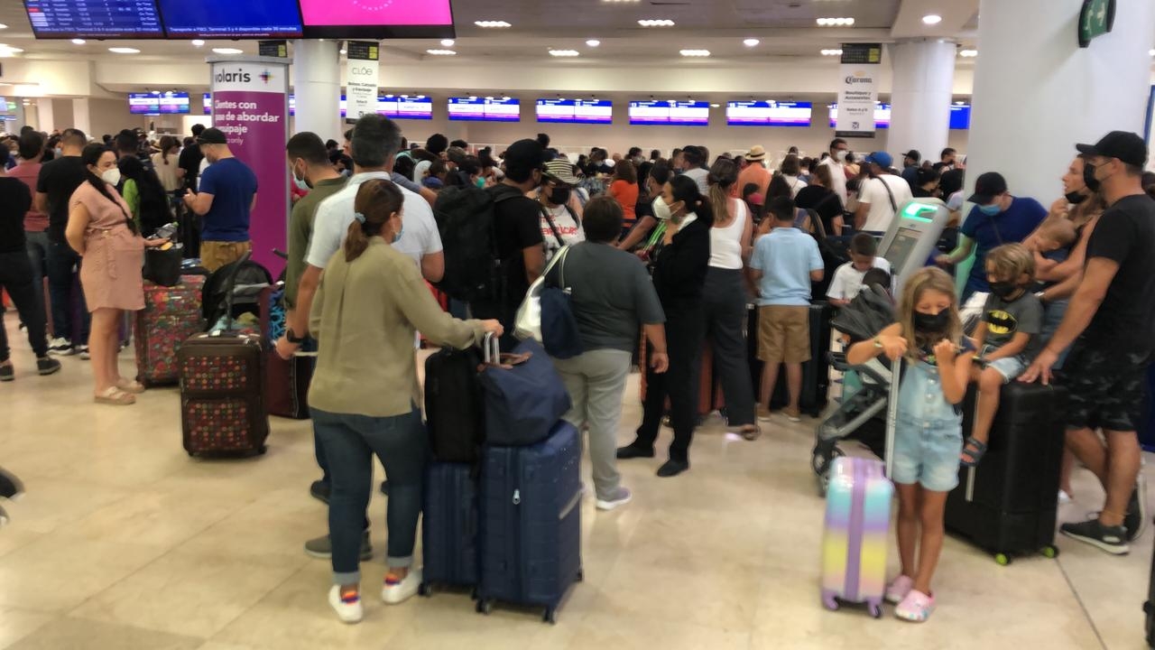 Se espera que el Aeropuerto Internacional de Cancún registre un aproximado de 500 vuelos para este 9 de mayo