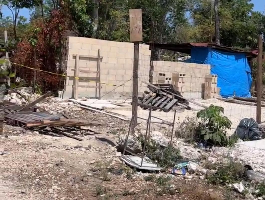 El cuerpo fue hallado en un predio de Tulum