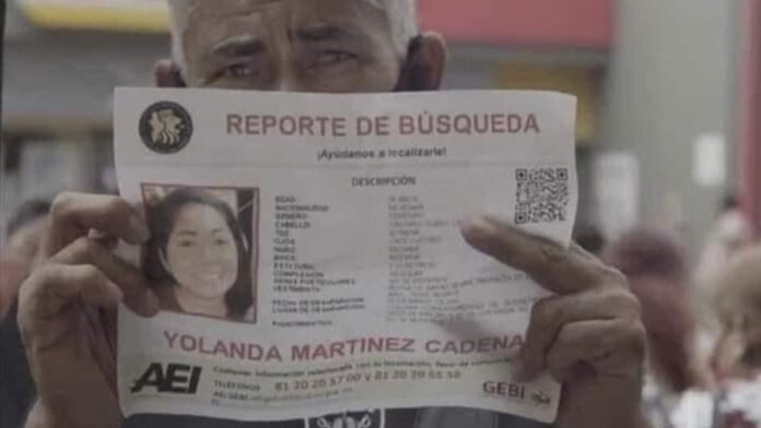 Fiscalía de Nuevo León confirma el hallazgo del cuerpo de Yolanda Martínez