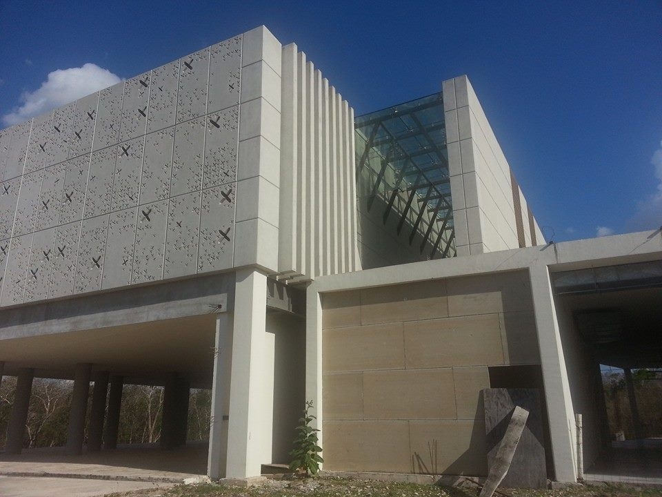 El edificio se encuentra en obra negra