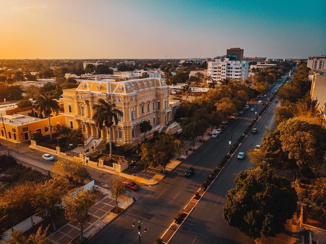 Paseo de Montejo lleva el nombre de un antiguo guerrero maya