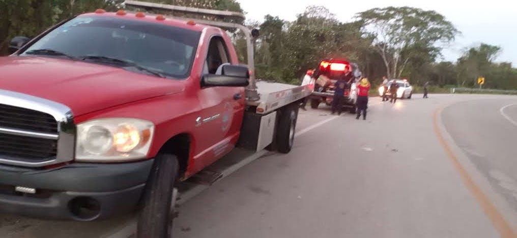 La curva de "Las Enfermeras" está ubicada en el kilómetro 153