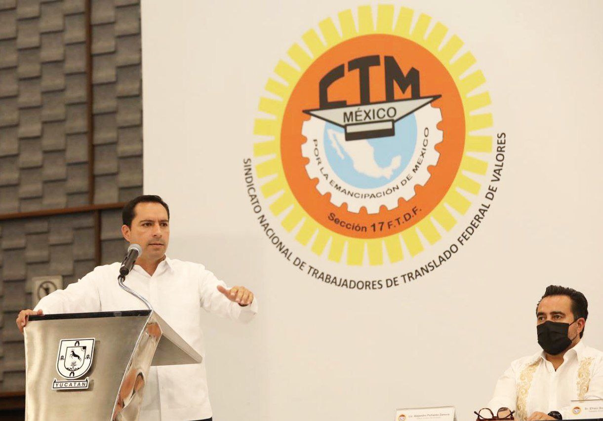 Mauricio Vila inaugura el 54 Consejo Nacional de la CTM en Mérida