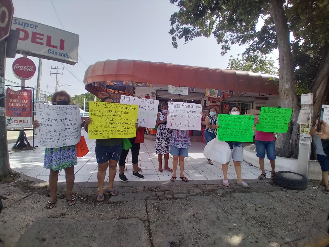 Vecinos de Cholul denunciaron despojo de terrenos