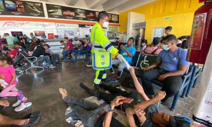 Los migrantes fueron detenidos por elementos de la SSP y de INM en Coahuila