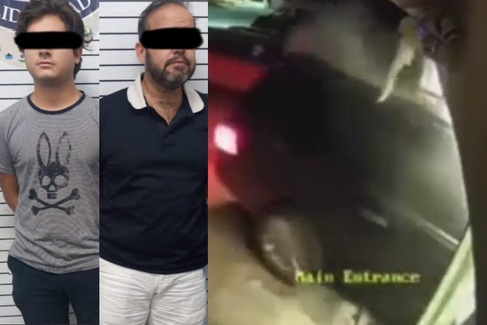 Borrachos impactan camioneta contra el restaurante Munchy's de la Riviera Maya: VIDEO