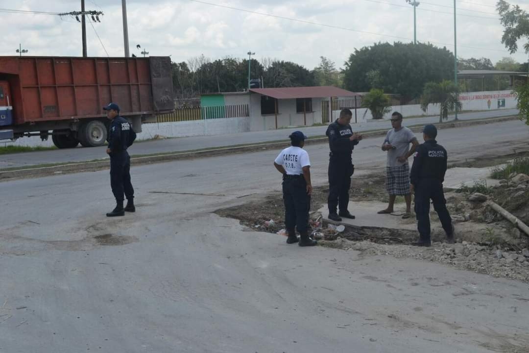 El cuerpo del hombre ejecutado en el poblado Javier Rojo Gómez fue llevado al Semefo de Chetumal