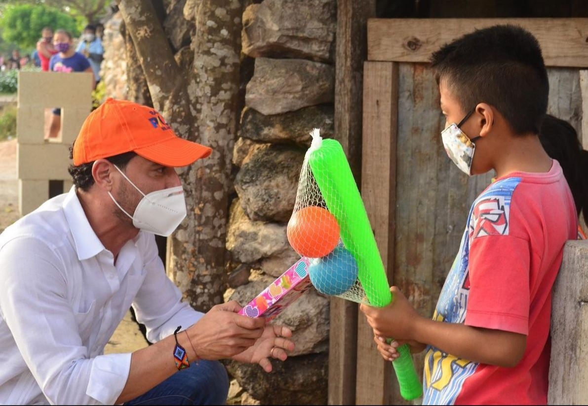 El senador destacó la participación de los yucatecos en la campaña nacional, colocándose como una de las más activas