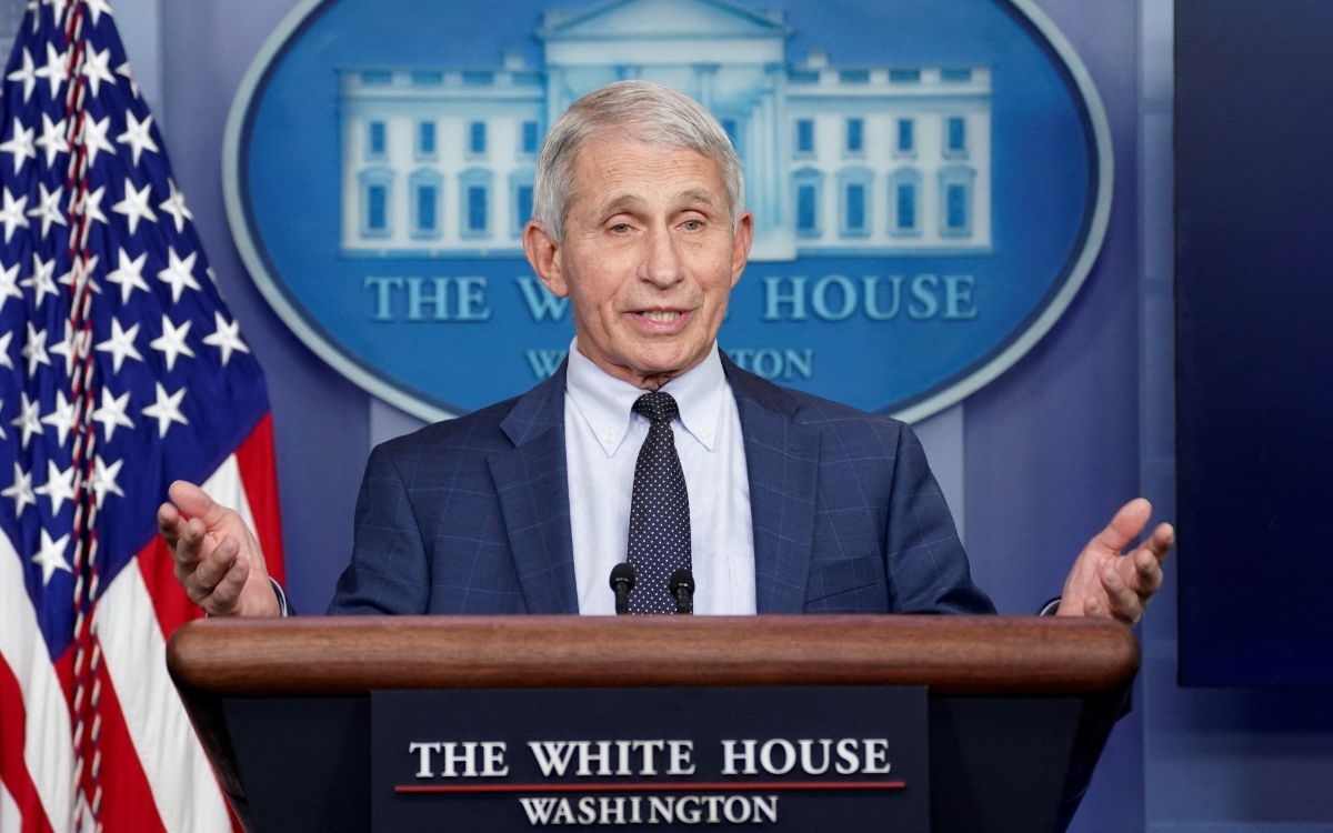 Anthony Fauci, epidemiólogo en jefe de Estados Unidos, dio positivo a COVID-19