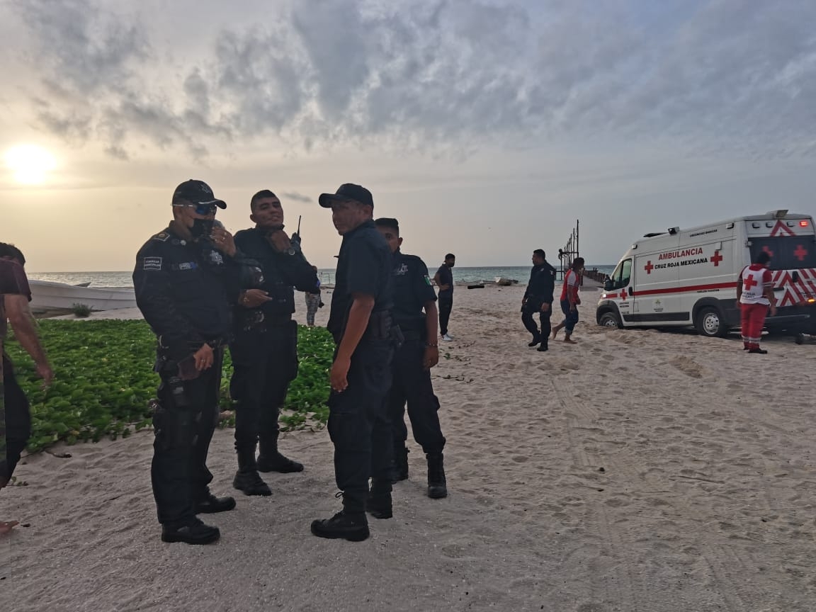 Turista muere ahogado en las playas de Progreso, Yucatán