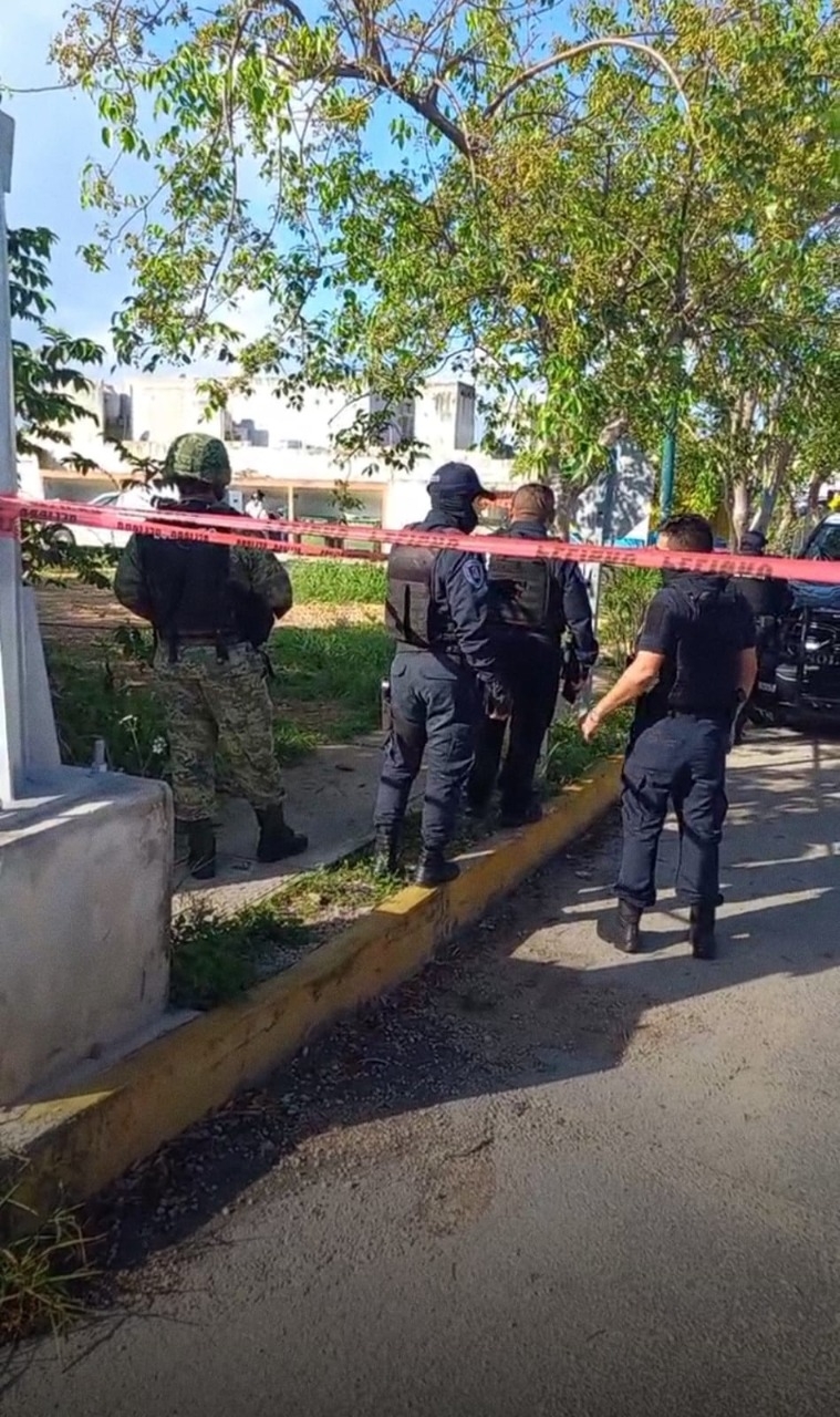 ¡Macabro! Hallan restos humanos en el fraccionamiento Villas del Sol en Playa del Carmen