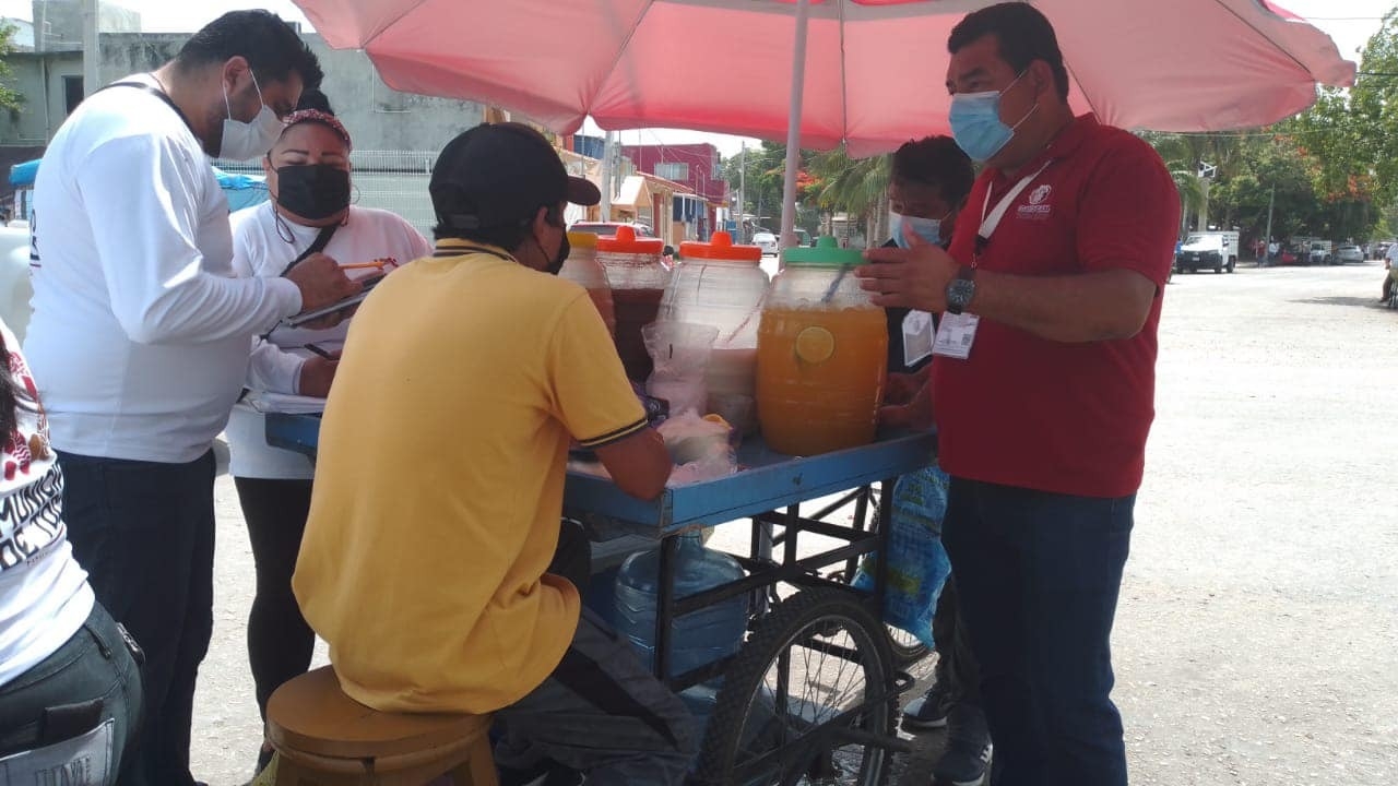 Ciudad del Carmen: Más de 200 ambulantes carecen de permisos de funcionamiento en el Chechén