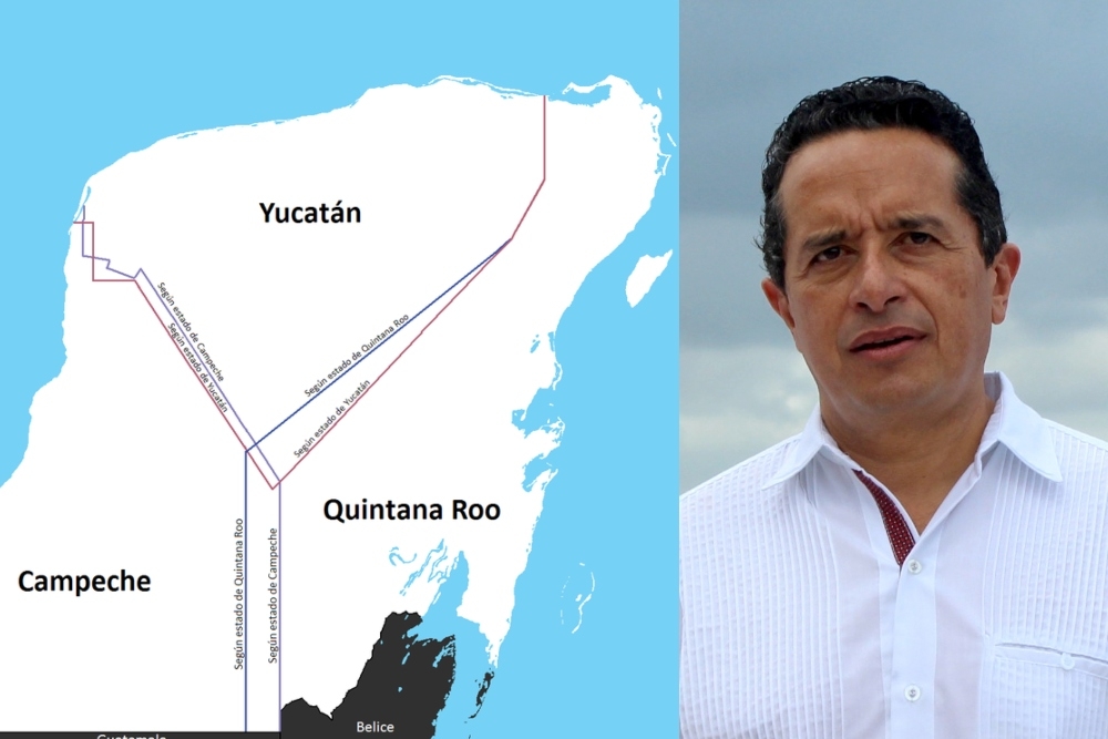 En 2019, el Congreso de Quintana Roo indicó los límites del Estado en el decreto 303, por lo que Yucatán y Campeche interpusieron una  controversia constitucional