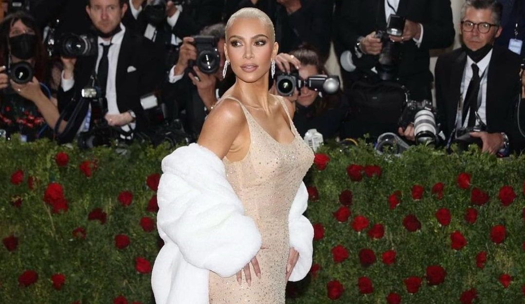 El vestido fue utilizado por Kim Kardashian en la ceremonia del Met Gala 2022