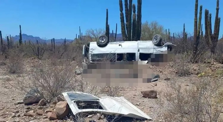 El accidente ocurrió el pasado jueves en una zona cercana a Santa Rosalía