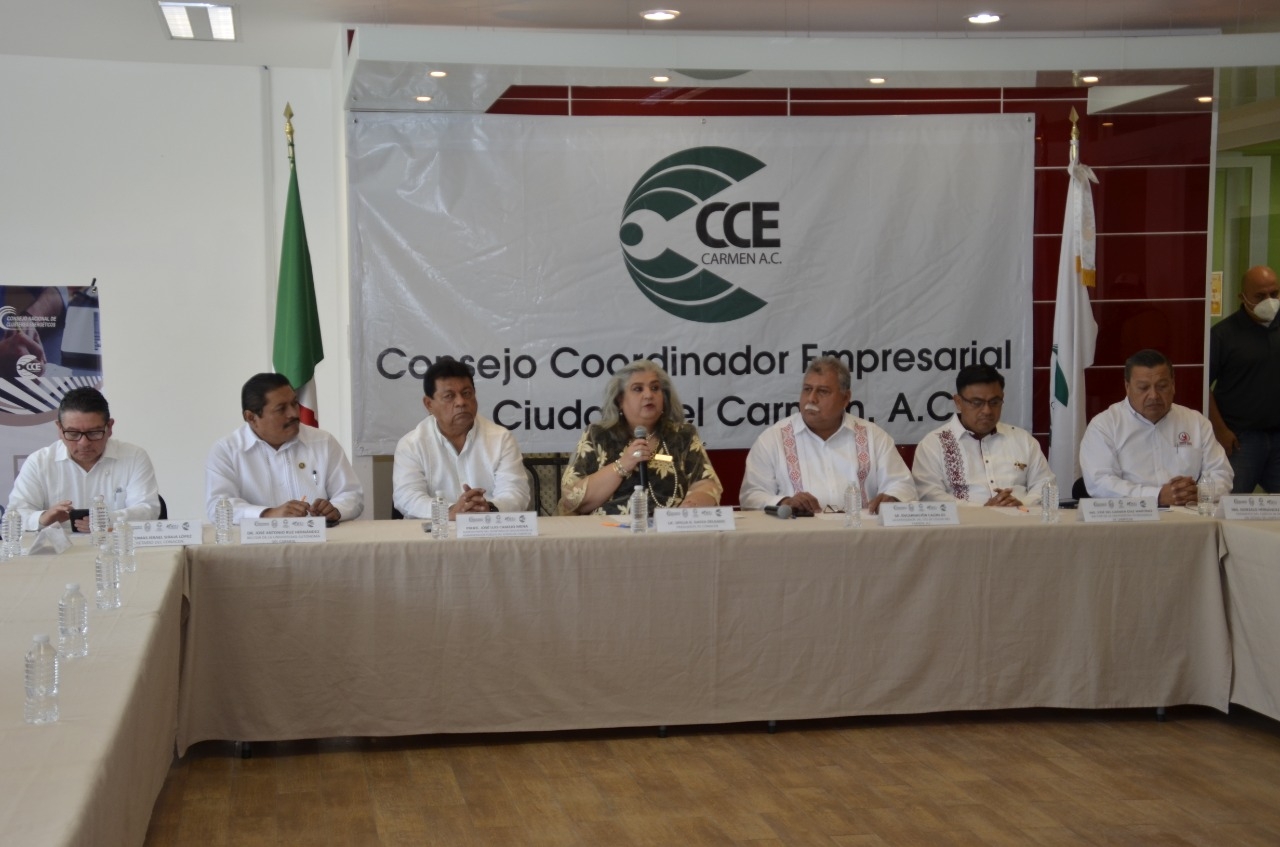 Ofelia Guadalupe Garza Delgado, presidenta del Consejo Nacional de Clústeres de Energéticos AC destacó la relevancia del energético. Foto: Gerardo Can Dzib