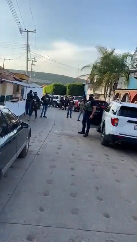 CJNG muestra en video su arribo a El Volantín, Jalisco