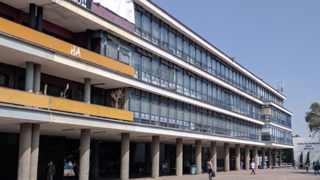 La persona que amenazó a su compañeros y maestra es de la Facultad de Derecho. Foto: UNAM