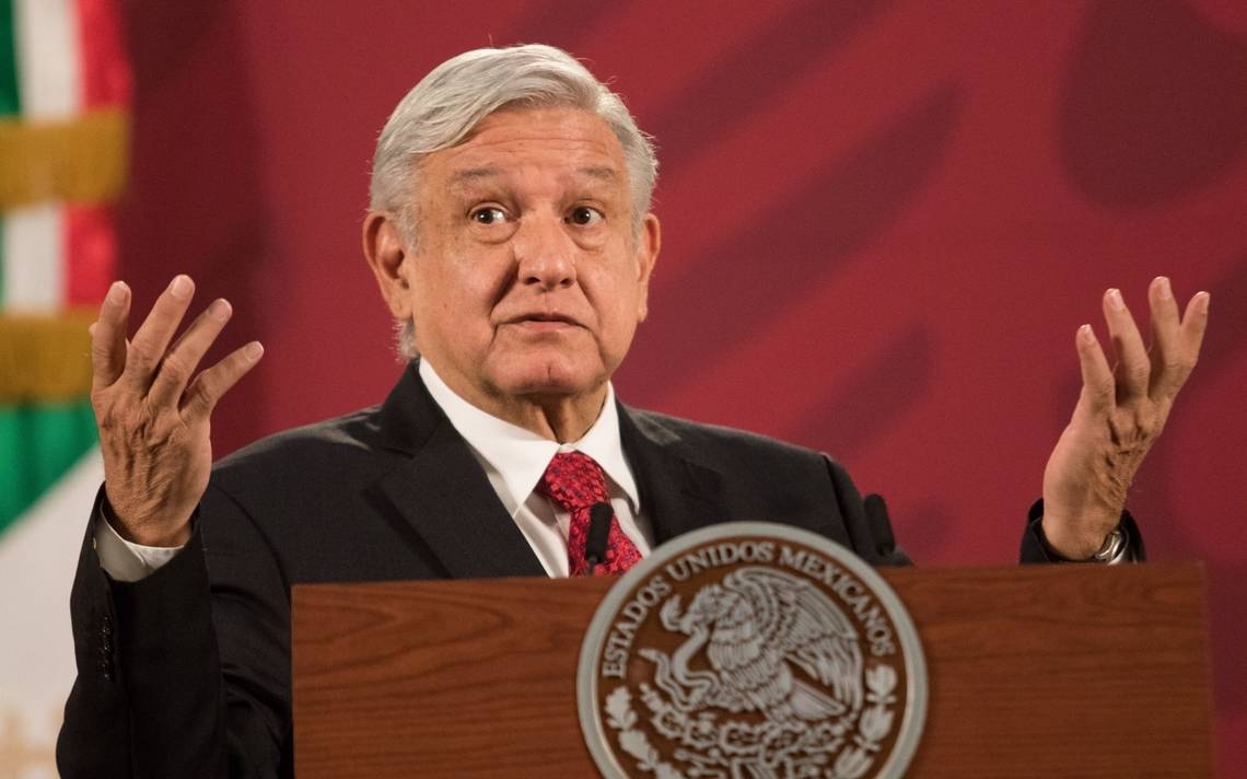 El presidente Andrés Manuel López Obrador durante su conferencia matutina desde Palacio Nacional. Foto: Cuartoscuro