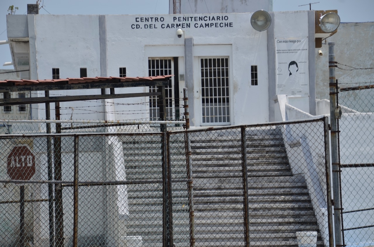 Los sujetos permanecerán en el Centro Penitenciario de Ciudad del Carmen