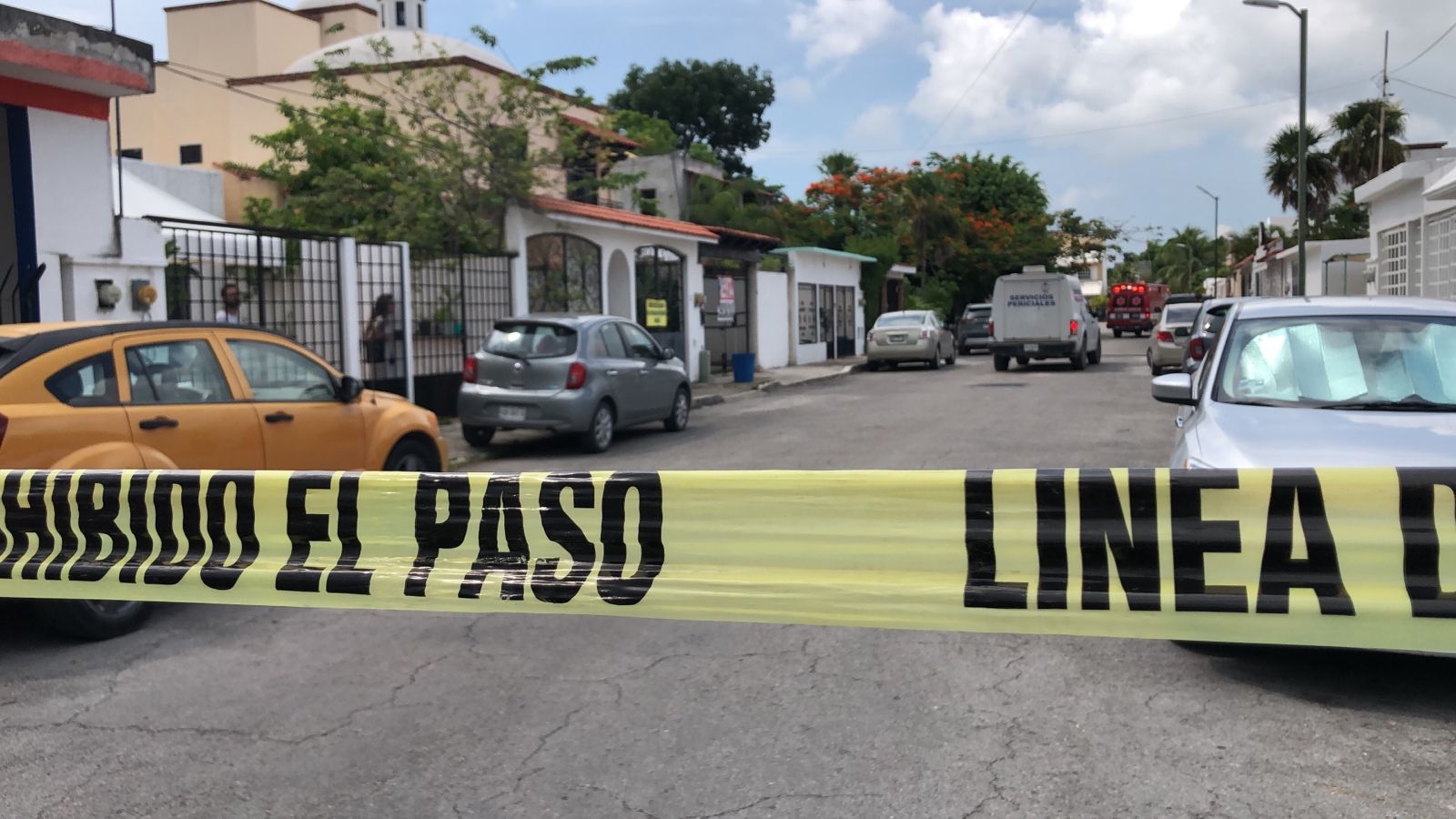 Ejecutan a un hombre en calles de Residencial Santa Fe de Cancún