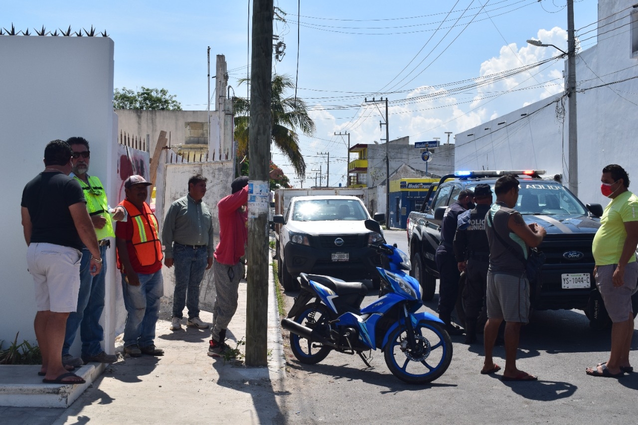 Canadiense atropella a motociclista en Progreso