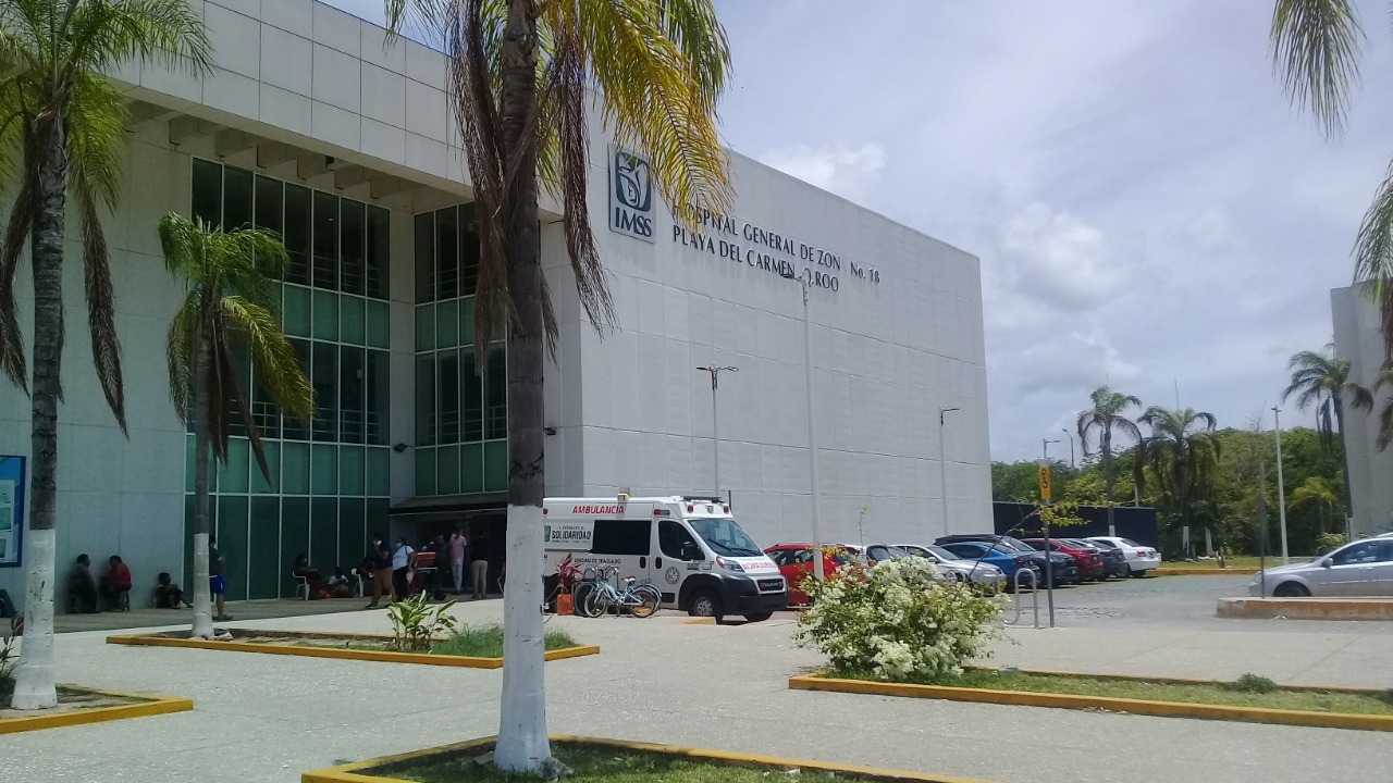 Hasta el momento, cinco pacientes de Playa del Carmen se encuentran hospitalizados. Foto: Yolanda Aldana