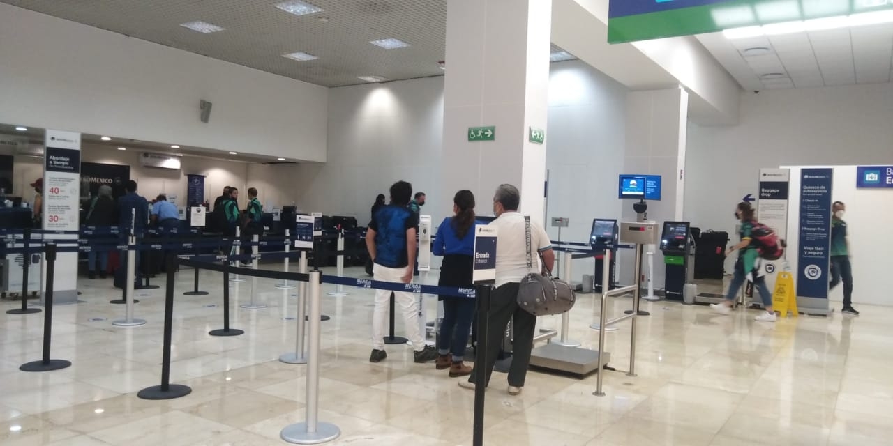 Aeroméxico informa que el vuelo 821 despegó a las 06:05 horas y está por despegar el 823 a las 06:56