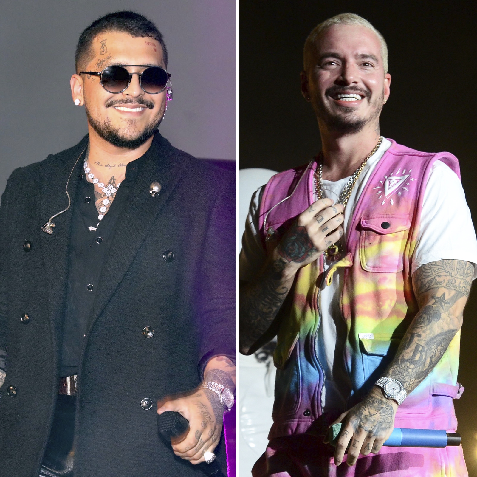 Christian Nodal se disculpa públicamente con J Balvin por estrenar 'Girasol'