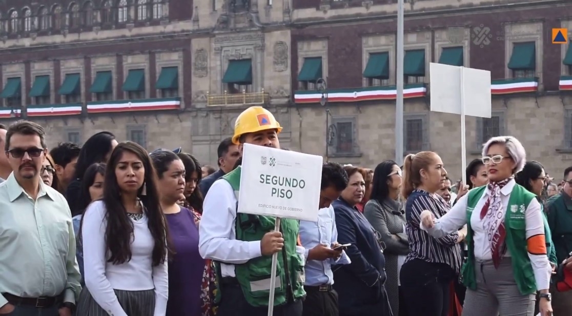 Suspenden primer simulacro de sismo en la Ciudad de México